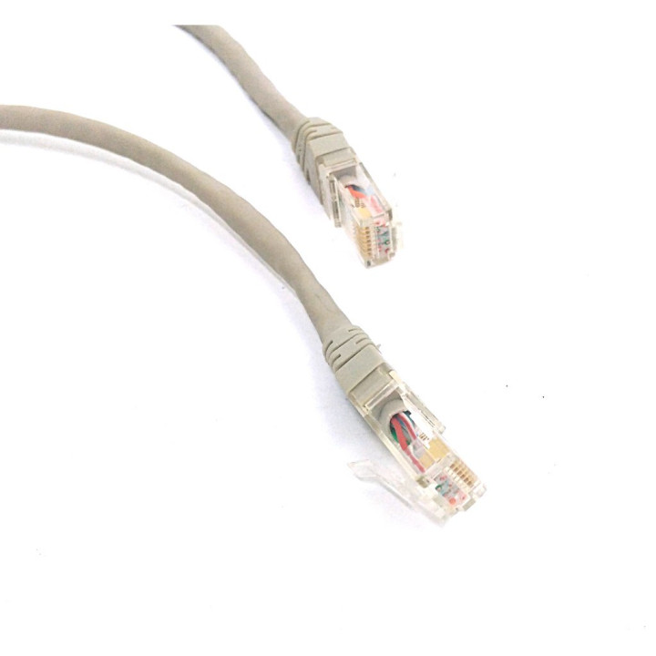 Cavo di Rete UTP 24AWG 4PR Cat 5e - 1Mt -Grigio