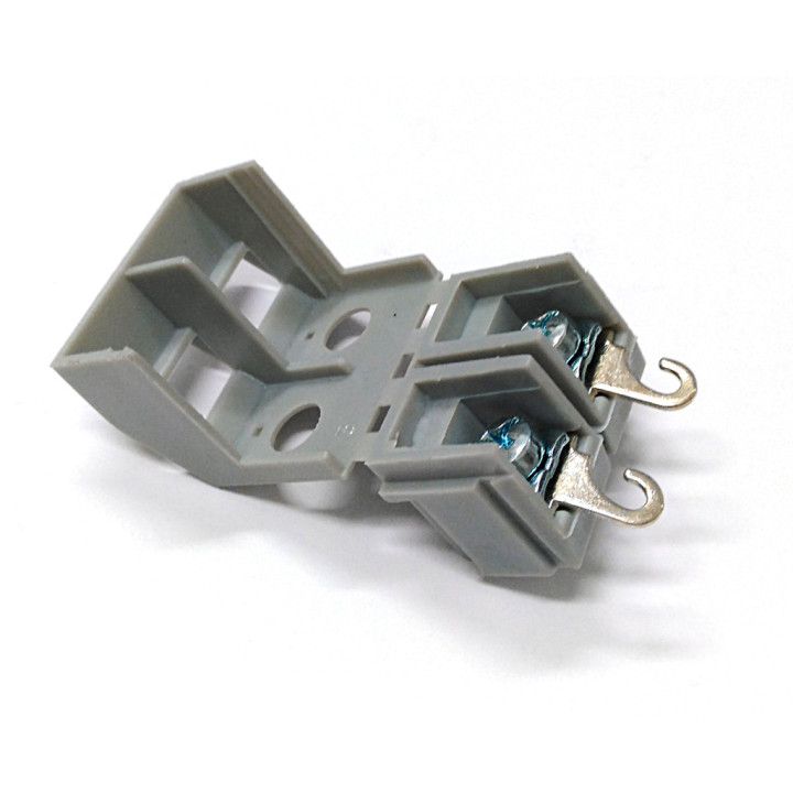 Cierre - Morsetto per Trasformatore Serie CR-1A 20A 3 Poli GRIGIO 26mm