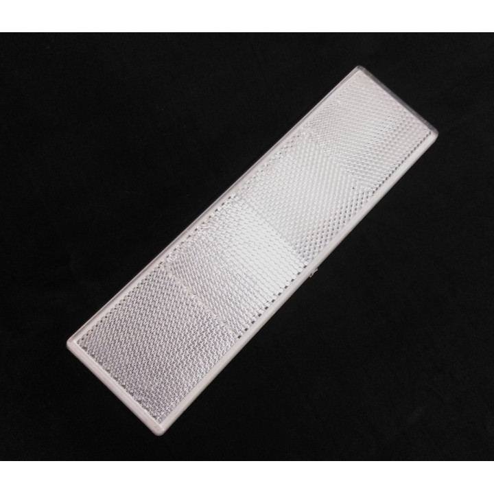 MONTIPLAST - Catadriotto per Segnaletica 180x50mm - Bianco