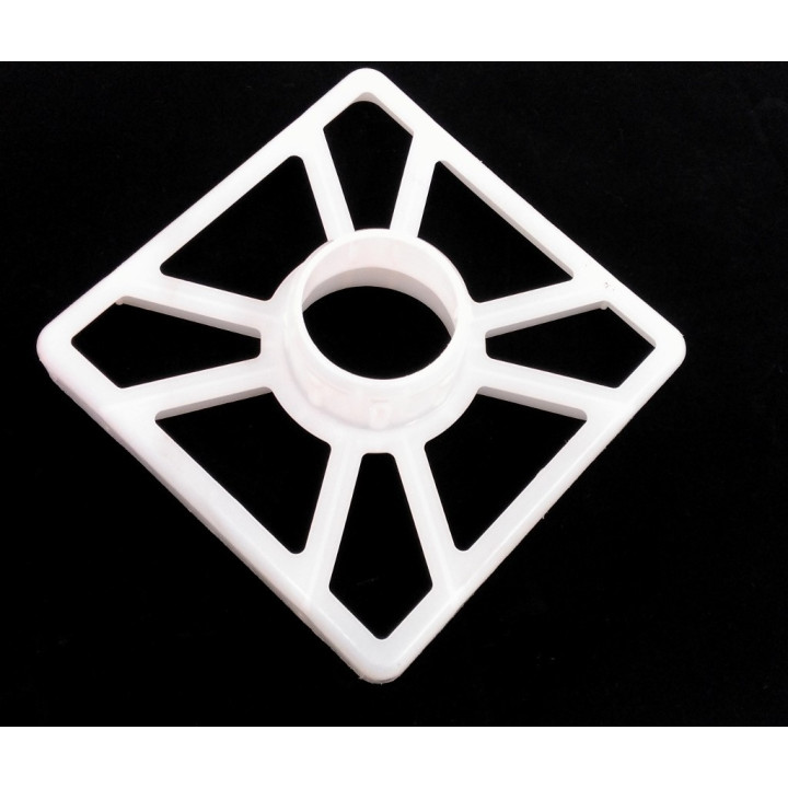 BADGER PLUS APPLETON WI - 2x Sospensione Roll in Plastica - Bianco