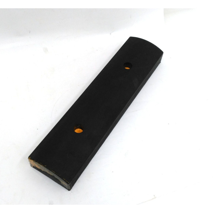 OEM - Stop Parking in PVC a Due Fori 500x45x120mm - Nero