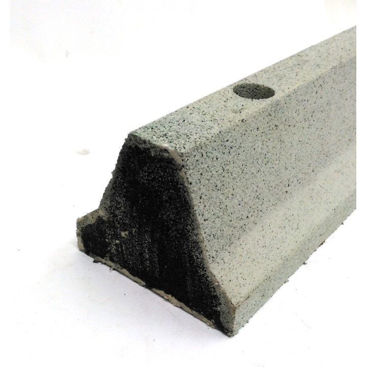 OEM - Cordolo in Gomma a Tre Fori  per Delimitazione Corsia 980x150mm - Nero