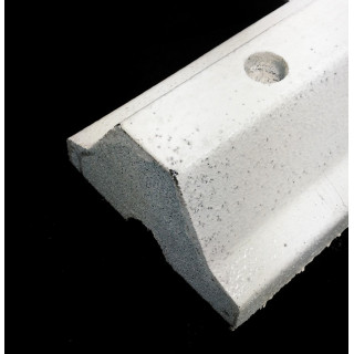 OEM - Cordolo in Gomma a Tre Fori  per Delimitazione Corsia 1000x210mm - Bianco