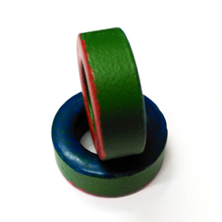 Ferrite Toroid Core Coated 410-235-145 RED-GREEN-BLU