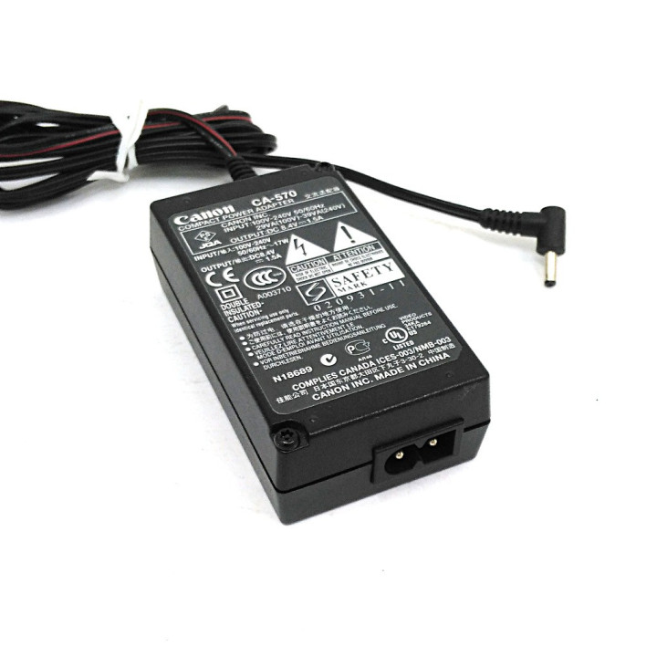 CANON - Alimentatore 8.4V. 1.5A. - Mod. CA-570 - Nero