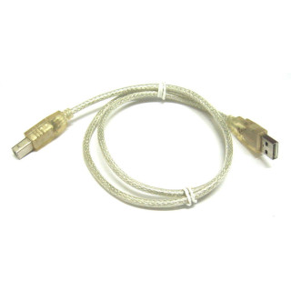 OEM - Cavo USB per Collegamento Dispositivi Informatici al Computer - Lunghezza Cm. 70 - Trasparente