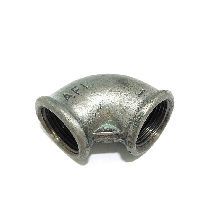 Raccordo Idraulico in Ghisa a Gomito 90° 1" - AFL
