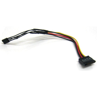 SATA - Cavo Alimentatore SATA per Collegamento Computer - Lunghezza Cm. 25,5
