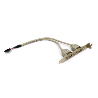 OEM E201188 - Porta USB 2.0 sulla Staffa per il Case del Computer