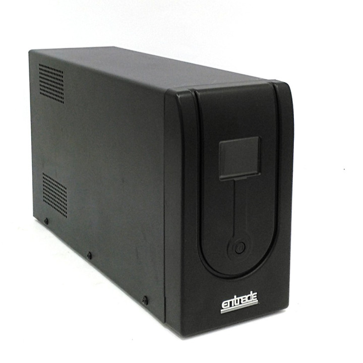 ENTRADE 1000VA - UPS Gruppo di Continuità 230Vac 50Hz Fuse 6A/250Vac - Nero
