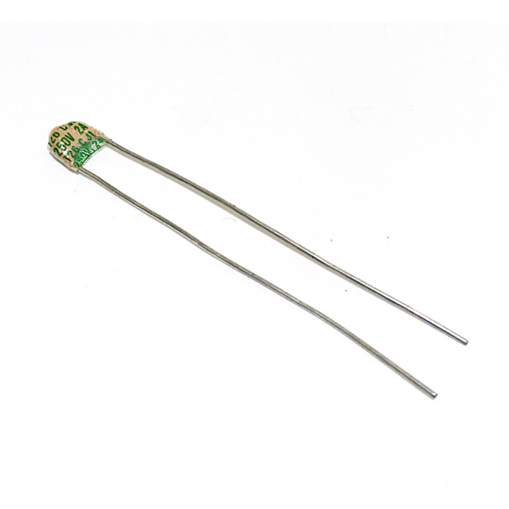 Radial Thermal Fuse 126° 3A 250VAC
