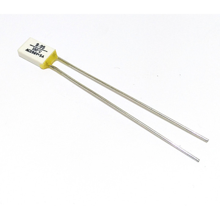 WTC S-95 - Termo Fusibile Radiale 100° 250VAC 5A