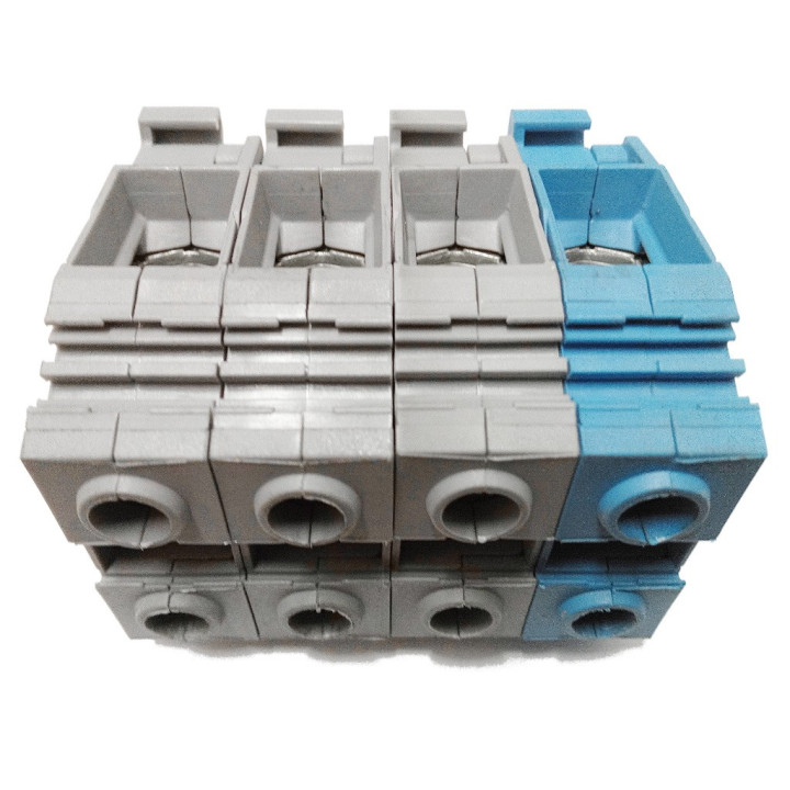 ABB M35/16 - SET Trifase 4P Morsetto Entrelec 35mm2 125A 16mm