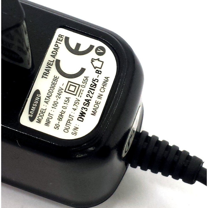 SAMSUNG DW3SA221S/5-B - Caricabatterie Per Cellulare Samsung - Nero