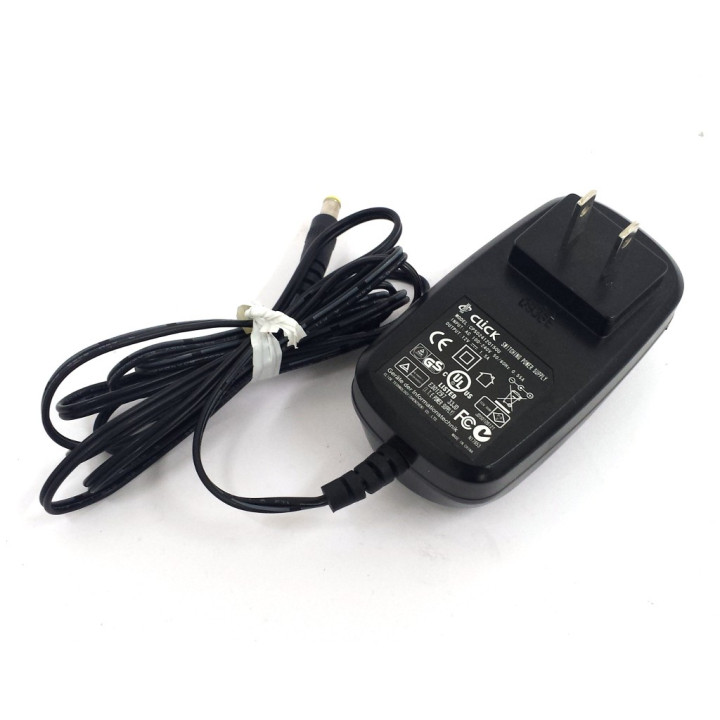 OEM JD50109121 - Adattatore Per Caricabatterie 12V. 1.5A. - Mod. CPS024120150U - Nero