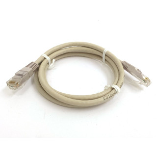 OEM - Cavo di Rete Ethernet Categoria 6 - Tipo 26AWG - Lunghezza Mt. 1 - Grigio Chiaro