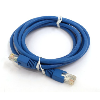 OEM - Cavo di Rete Ethernet Categoria 6 - Tipo 24AWG - Lunghezza Mt. 2 - Blu