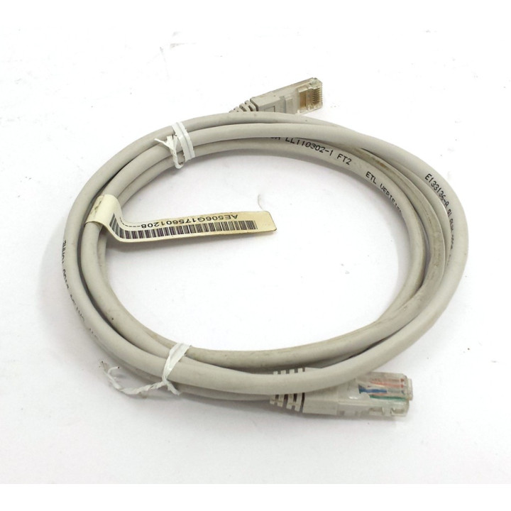 OEM - Cavo di Rete Ethernet Categoria 5/E - Tipo 24AWG - Lunghezza Mt. 1.70 - Grigio