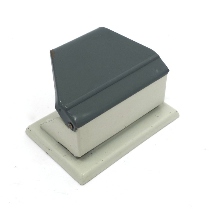 ZENITH 888 - Perforatore in Alluminio Passo 80mm - Grigio