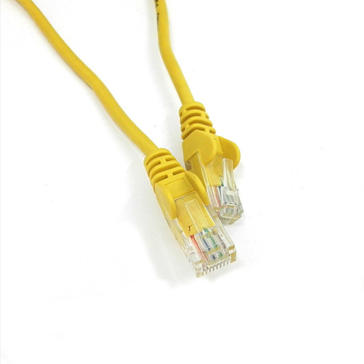 Cavo di Rete Ethernet Cat 5/E - 30cm - Giallo