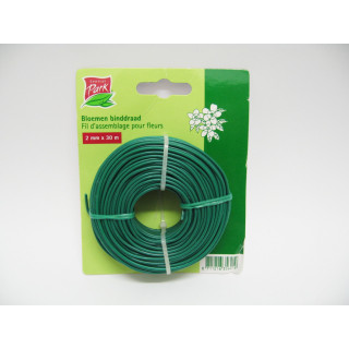 Iron Wire Plasticized - Green 2mm x 30m