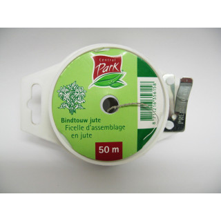 Central Park Filo per Legature Piante Juta 50m - Grigio