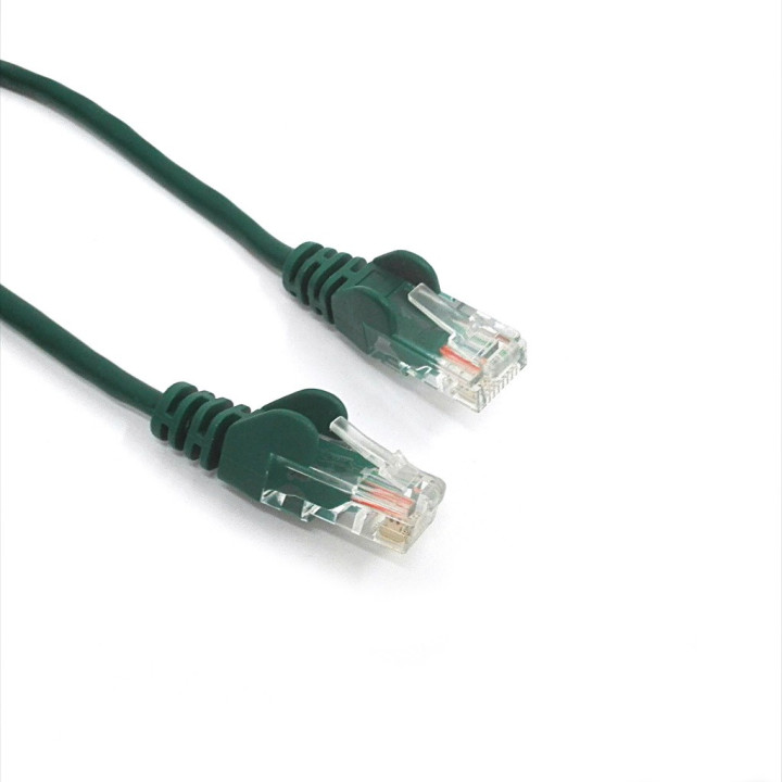 OEM - Cavo di Rete Ethernet Categoria 5/E - Lunghezza Mt. 2 - Verde