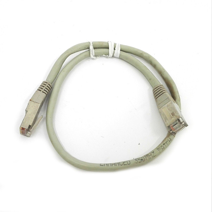 OEM - Cavo di Rete Ethernet Categoria 5/E - Tipo 26AWG - Lunghezza Cm. 50 - Grigio