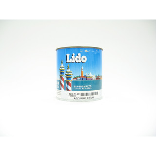 LIDO SUPERSMALTO LUCIDO all'Acqua AZZURRO CIELO 375ml