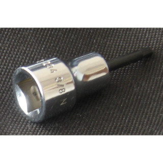 USAG 234 - Chiave a Bussola con Inserto Esagonale Professionale 3/8 N - 3mm