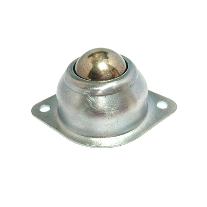 CNC 3D - Rotella a Sfera con Fissaggio a Piastra con 2 Fori