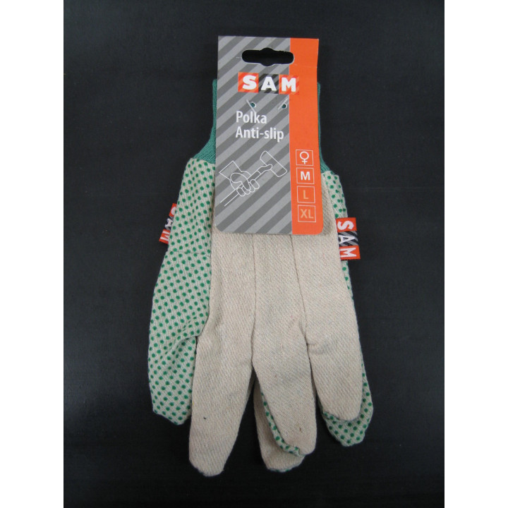 Gloves POLKA ANTI-SLIP Work - Size M