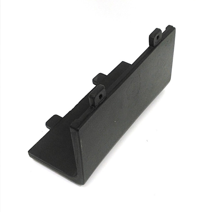 JUNGHEINRICH 50048797 - Copertura in Plastica Rigida per Parti Fisse Anteriore per KMS100 - Nero