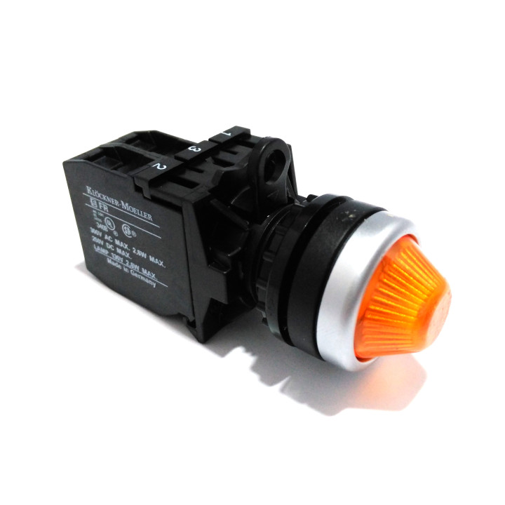 KLOCKNER-MOELLER EFR -  Blocco Contatto con Testa Luminosa Arancione 250V