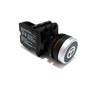 KLOCKNER-MOELLER EK01 - Blocco Contatto con Testa Pulsante Nero 10A 600V