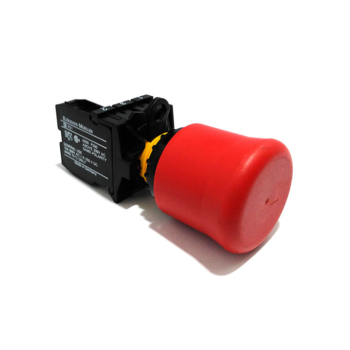 KLOCKNER-MOELLER EK01 - Blocco Contatto con Testa Pulsante a Fungo 10A 600V
