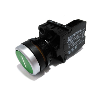 KLOCKNER-MOELLER EK01 - Blocco Contatto con Testa Pulsante Verde 10A 660V