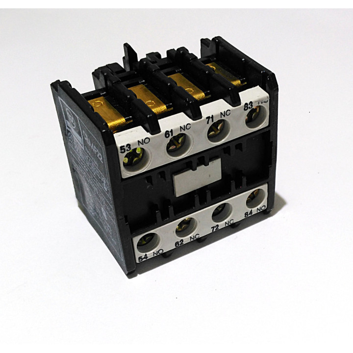 Contacts Auxiliary Block 10 AMPS 600 VAC