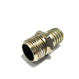 Raccordo Diritto Maschio 1/2" per Tubo 17mm