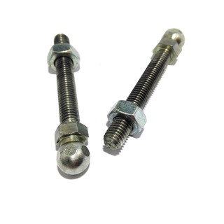 CNC 3D - 2x Viti con Testa Sferica L. 66mm