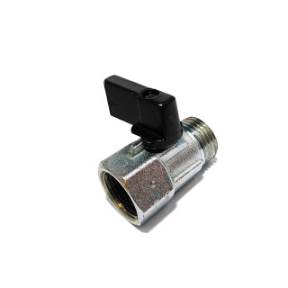 Valvola a Sfera con Rubinetto - M1/2" F1/2"