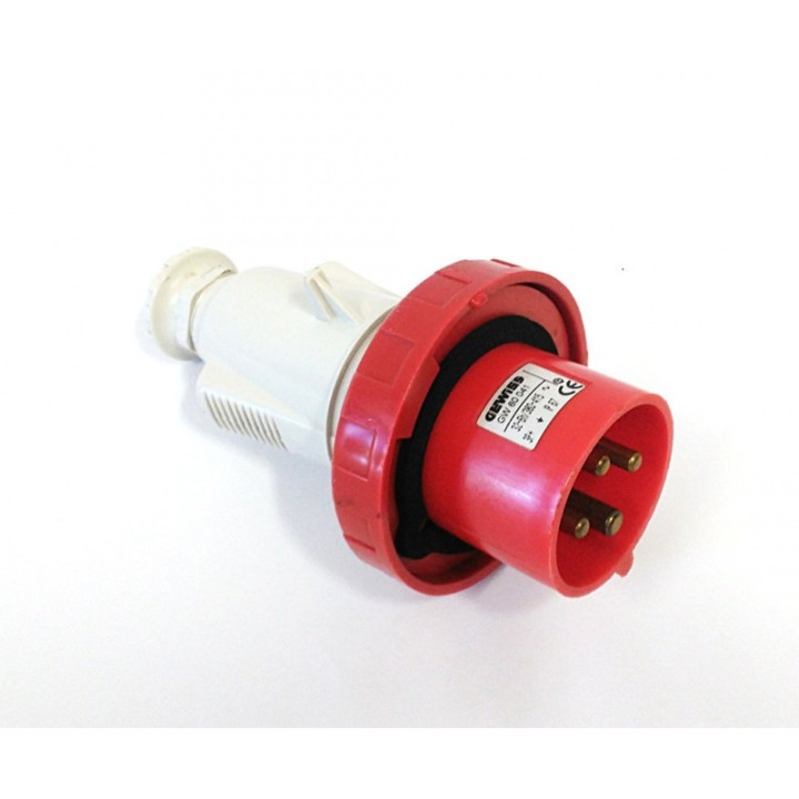 GEWISS GW60041 - Spina Mobile Industriale 32A - 3P+T - 380-415V - IP67