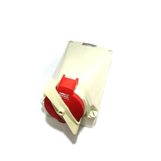 MENNEKES Type-143 - Connettore di Alimentazione Industriale 5P, Femmina, Angolo Destro, 400V, 125A