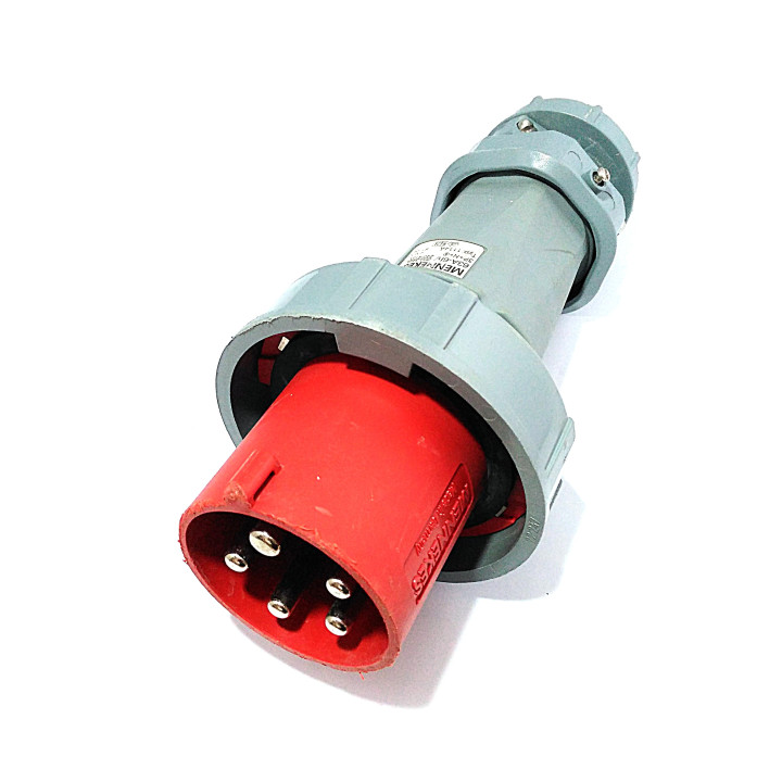 MENNEKES 1114A - Connettore di Alimentazione Industriale, Maschio, Diritto, 400V, 63A