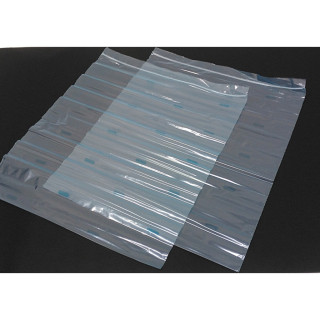 CONSILINA - 5 x Busta Trasparente con Chiusura a Pressione - 420x520mm