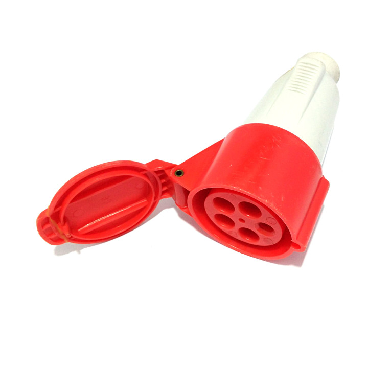 GEWISS GW62020H - Presa Mobile Diritta 3P+N+T, 32A, 400V, IP44