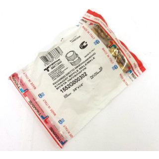 TIEMME - 10x Raccordo Dritto Maschio 3/8 - 1/4