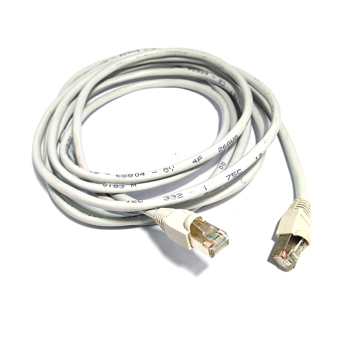 Cavo di Rete Ethernet 26AWG/4P Cat.5 75°C L293cm - Bianco
