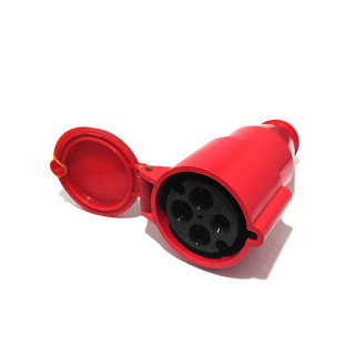 SCAME 3246 - Presa Industriale, Femmina, Diritto, 3P+T 32A 280V IP44