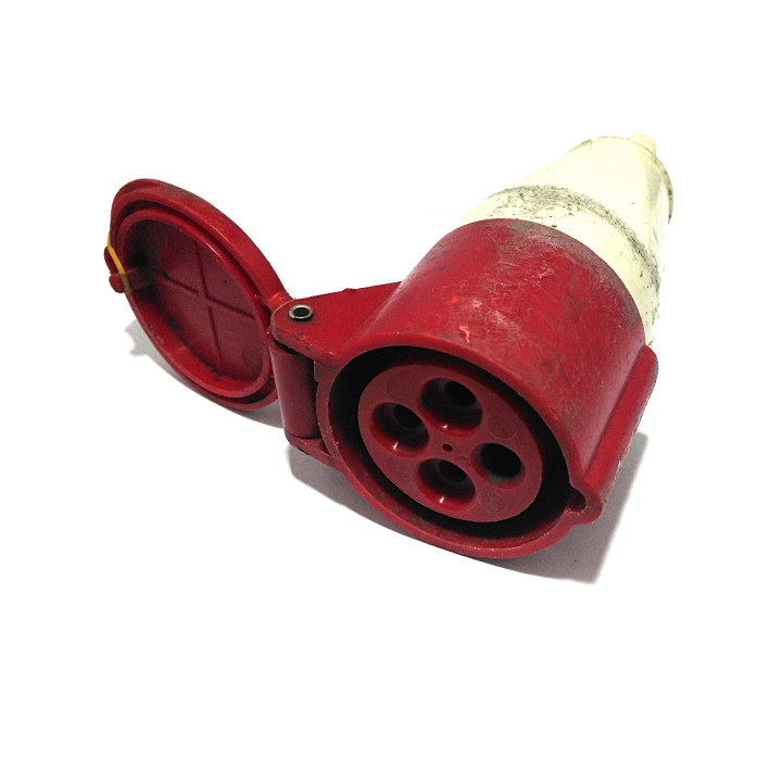 SCAME 310.1646 - Spina Mobile Diritta 16A, 3P+T, 380-415V, IP44